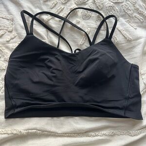 Black Lululemon Lounge Bra- Size 10. In good condition!